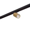 Миниатюра фото трековый светильник denkirs tube dk6201-bg | 220svet.ru