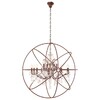 Миниатюра фото подвесная люстра loft it foucaults orb crystal loft1897/15 | 220svet.ru