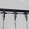 Миниатюра фото гирлянда занавес 2 x 2 м синий 220в, 400 led, провод черный каучук 2,3мм, ip65 ltc eco402-1-2b | 220svet.ru