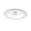 Миниатюра фото встраиваемый светодиодный светильник ideal lux basic accent 10w 3000k | 220svet.ru