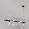 Миниатюра фото подвесная люстра arte lamp vincent a7790sp-8bk | 220svet.ru