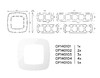 Миниатюра фото рамка 5-постовая ambrella volt omega ecta of140105 | 220svet.ru
