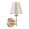 Миниатюра фото бра crystal lux flavio ap1 gold | 220svet.ru