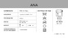 Миниатюра фото ткань garda decor 135ds-asana50001-ana ser | 220svet.ru