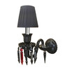 Миниатюра фото бра baccarat 1 black | 220svet.ru