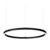 Миниатюра фото подвесной светодиодный светильник ideal lux oracle slim d70 nero | 220svet.ru
