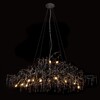 Миниатюра фото подвесная люстра loft it bijout 10067/1500 bk | 220svet.ru