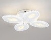 Миниатюра фото потолочная светодиодная люстра ambrella light acrylica original fa4012 | 220svet.ru