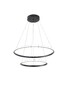 Миниатюра фото подвесная светодиодная люстра zortes ringolight zrs.33321.63c | 220svet.ru