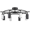 Миниатюра фото потолочная люстра lightstar rullo (571718+214437-4+214436-4) lr718374364 | 220svet.ru