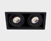 Миниатюра фото встраиваемый светильник italline de-312 black | 220svet.ru
