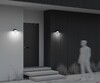 Миниатюра фото уличный настенный светодиодный свветильник maytoni gloss o447wl-l7gf3k | 220svet.ru