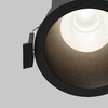 Миниатюра фото встраиваемый светодиодный светильник maytoni dip dl118-15w-4k-b | 220svet.ru