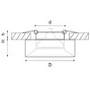Миниатюра фото встраиваемый светильник lightstar levigo (010023+510027) l01002327 | 220svet.ru