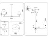 Миниатюра фото потолочная люстра на штанге мрамором ambrella light heigh light gn lh75053 | 220svet.ru
