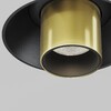 Миниатюра фото встраиваемый светодиодный светильник maytoni focus t c140trs-l200-7w4k-bbs | 220svet.ru
