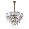 Миниатюра фото каскадная люстра divinare rosie 3511/17 lm-16 | 220svet.ru