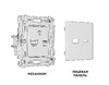 Миниатюра фото розетка usb+c ambrella volt quant alfa ma811010 | 220svet.ru