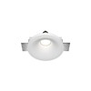 Миниатюра фото встраиваемый светильник maytoni gyps modern dl002-1-01-w-1 | 220svet.ru