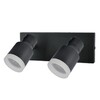 Миниатюра фото светодиодный спот elvan nls-1202/2x5w-nh-bk | 220svet.ru