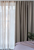Миниатюра фото тюль бежевый garda decor 115krt-282602-tul beg | 220svet.ru