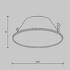 Миниатюра фото отражатель для встраиваемого светильника wise ring057-7-ch | 220svet.ru