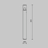 Миниатюра фото уличный ландшафтный светильник maytoni amas o432fl-01gf1 | 220svet.ru