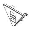 Миниатюра фото заглушка deko-light end cap p-av-01-10 set 2 pcs 978171 | 220svet.ru