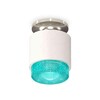 Миниатюра фото комплект накладного светильника ambrella light techno spot xs7510082 swh/bl белый песок/голубой (n7927, c7510, n7194) | 220svet.ru