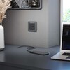 Миниатюра фото рамка из стекла на 1 пост werkel elite графит w0012440 | 220svet.ru