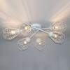 Миниатюра фото потолочная люстра элетех кристаль 1005405223 | 220svet.ru