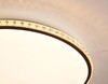 Миниатюра фото потолочный светодиодный светильник ambrella light orbital crystal ff71 | 220svet.ru