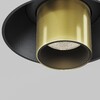 Миниатюра фото встраиваемый светодиодный светильник maytoni focus t c140trs-l300-7w3k-bbs | 220svet.ru