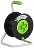 Миниатюра фото удлинитель силовой эра green line kat-2x1-20m greenline на катушке пластик 4 розетки без заземления 20м пвс 2x1мм2 б0064997 | 220svet.ru