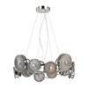 Миниатюра фото подвесная светодиодная люстра odeon light caramella 5416/95l хром | 220svet.ru