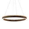 Миниатюра фото подвесная светодиодная люстра delight collection od2303-z78 pearl black | 220svet.ru