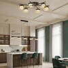 Миниатюра фото потолочная люстра citilux espace cl243161 | 220svet.ru