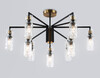 Миниатюра фото потолочная люстра на штанге ambrella light heigh light cl lh56117 | 220svet.ru