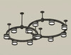 Миниатюра фото потолочный светильник на штанге ambrella light diy spot techno ring xr92221005 | 220svet.ru