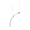 Миниатюра фото подвесной светильник delight collection od2412-1 gold/clear | 220svet.ru