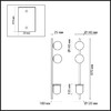 Миниатюра фото настенный светильник odeon light flower 4681/2wa | 220svet.ru