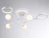 Миниатюра фото потолочная люстра с пультом ду ambrella light comfort fl66229 | 220svet.ru