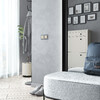 Миниатюра фото выключатель двухклавишный айвори матовый werkel w1120062 | 220svet.ru