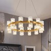 Миниатюра фото подвесная люстра delight collection arcachon 24 gold | 220svet.ru