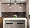 Миниатюра фото потолочная люстра на штанге inodesign soap b7 black | 220svet.ru