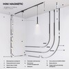 Миниатюра фото соединительная планка для шинопровода 2 шт. elektrostandard mini magnetic 85175/00 | 220svet.ru