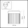 Миниатюра фото потолочный светодиодный светильник odeon light pillari 5047/20lc | 220svet.ru