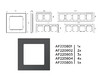 Миниатюра фото рамка 5-постовая ambrella volt alfa techno af220805 | 220svet.ru