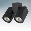Миниатюра фото потолочный светильник lightstar illumo x2 nero 051037 | 220svet.ru