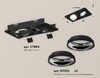 Миниатюра фото комплект встраиваемого светильника ambrella light xc (c7664, n7023) xc7664002 | 220svet.ru